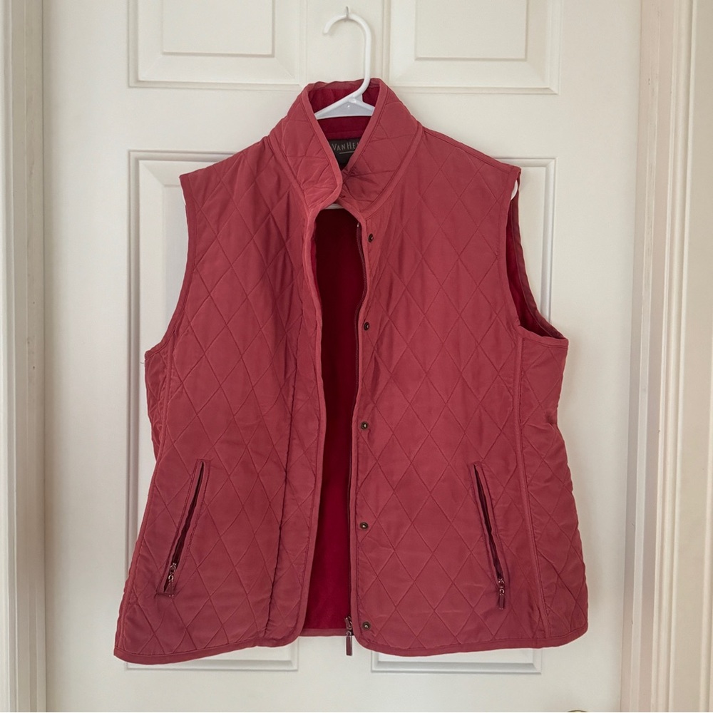 Vintage Van Heusen Deep Pink Vest